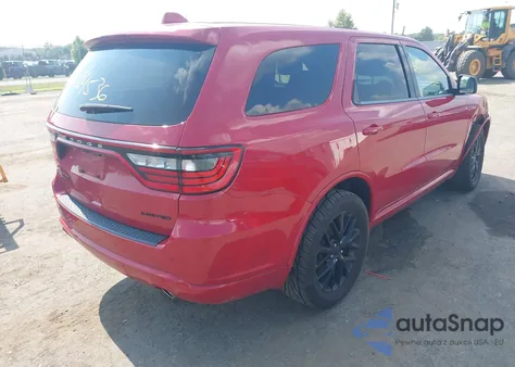 2016 Dodge Durango Limited из США, поврежденный, VIN 1C4RDJDG8GC396874